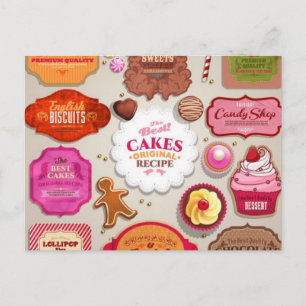 Sweet Shop Postcards