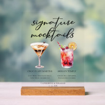 Sweet Signature Mocktails Teen Party