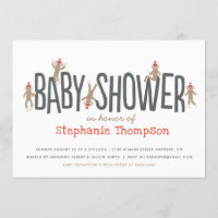Sweet & Silly Sock Monkey Baby Shower