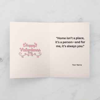 Sweet Sips & Hearts Valentine’s Day Greeting Card