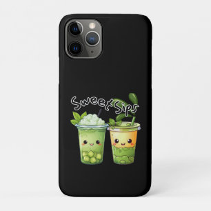 Sweet Sips Kawaii Bubble Tea Duo Case-Mate iPhone Case
