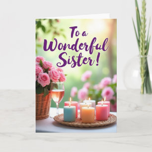 Sweet Sisters Day Card