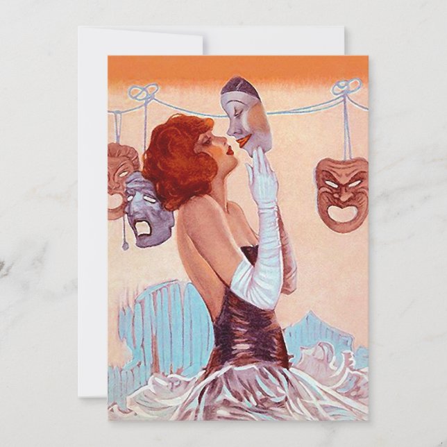 Sweet Sixteen 16 Theatre Movie Theme Invitations (Front)