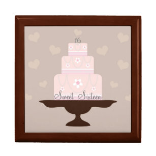 "Sweet Sixteen" Birthday Gift Box
