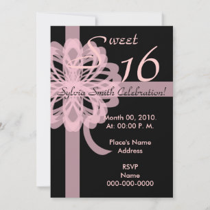 Sweet Sixteen Celebration Invitation-Customise Invitation