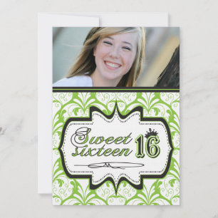 Sweet Sixteen Invitation - Customisable