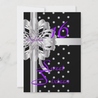 Sweet Sixteen Invitation-Customise Invitation