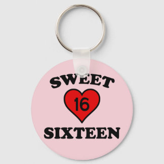 SWEET SIXTEEN KEY RING