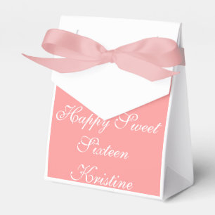 Sweet Sixteen Party Boxes - Favours - Gifts