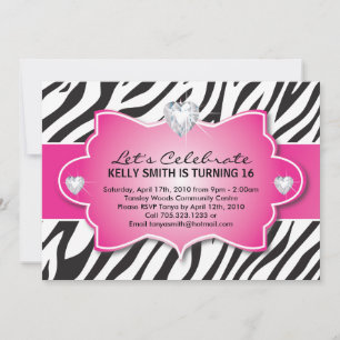 Sweet Sixteen Party Invitation