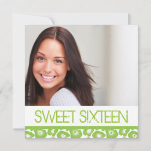 Sweet Sixteen Party Invitation