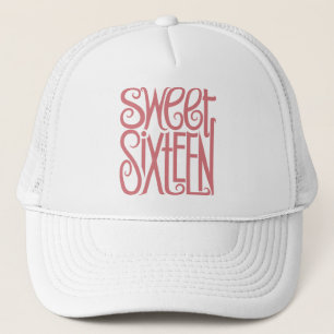 Sweet Sixteen Pink Hat