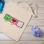 Sweet Sixteen Tote Bag<br><div class="desc">Such a pretty Sweet 16 gift. It will make the cutest birthday present for a teenage girl turning sixteen.</div>