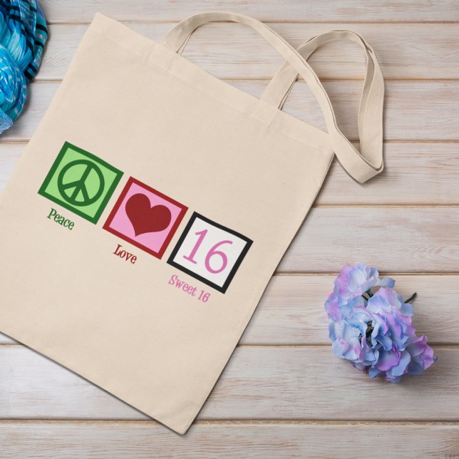 Sweet Sixteen Tote Bag (Creator Uploaded)