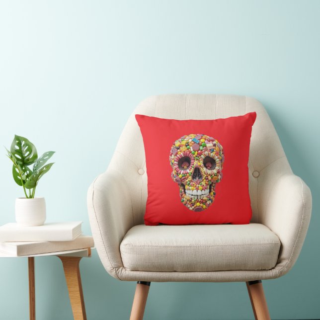 Sweet Skull  Cushion (Chair)