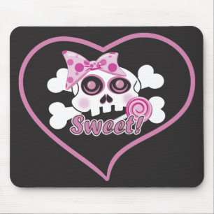 Sweet Skull Mouse Pad