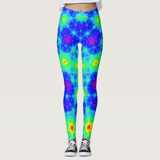 SWEET SLIMMING ~ Multicoloured 3D ~  Leggings (Front)