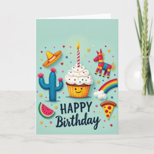 Sweet Smile Birthday Card