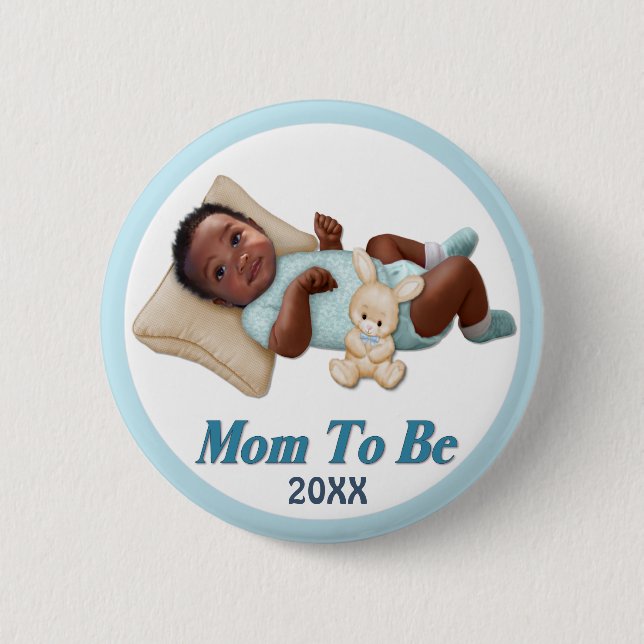 Sweet Smiles - Mum To Be 6 Cm Round Badge (Front)