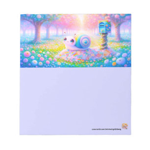 Sweet Snail Mail Notepad