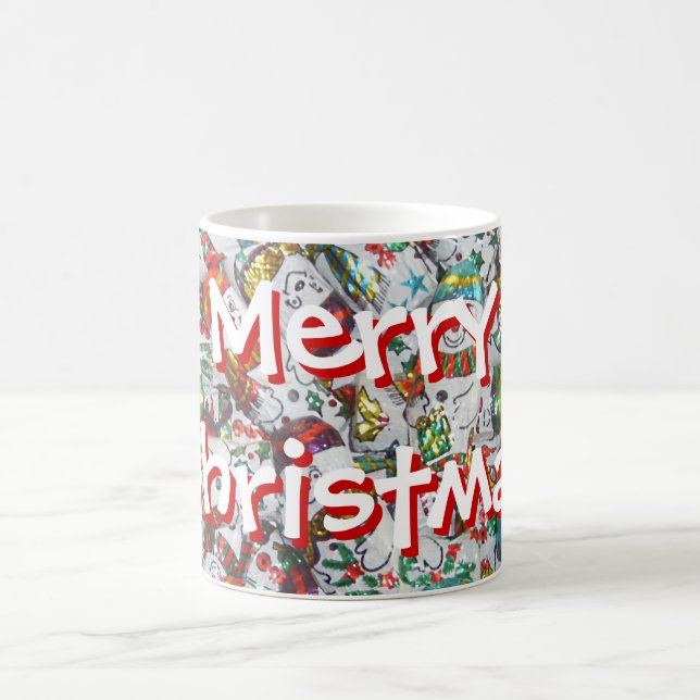 Sweet Snowmen Merry Christmas mug (Center)