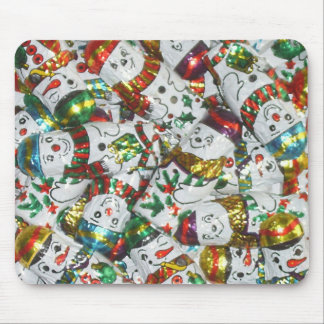 Sweet Snowmen mousepad horizontal