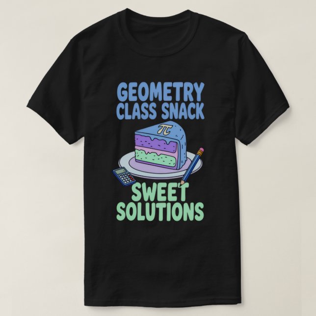 “Sweet Solutions” Tee for Teachers (Design Front)
