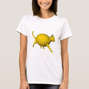 Sweet-Sour Lemon Cat T-Shirt