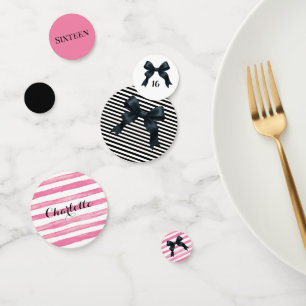 Sweet Southern Birthday Bow Confetti - Editable