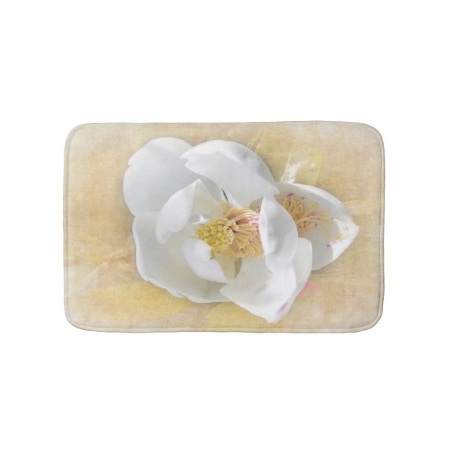 Sweet Southern Magnolia Bath Mat (Front)