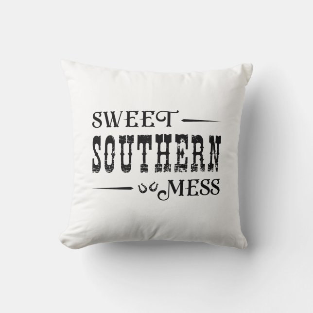 Sweet Southern Mess Cushion (Front)