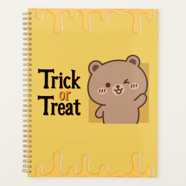 🎃 Sweet Spells & Sketches! for kids Planner (Front)