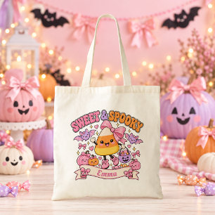Sweet Spooky Candy Corn Halloween Bag
