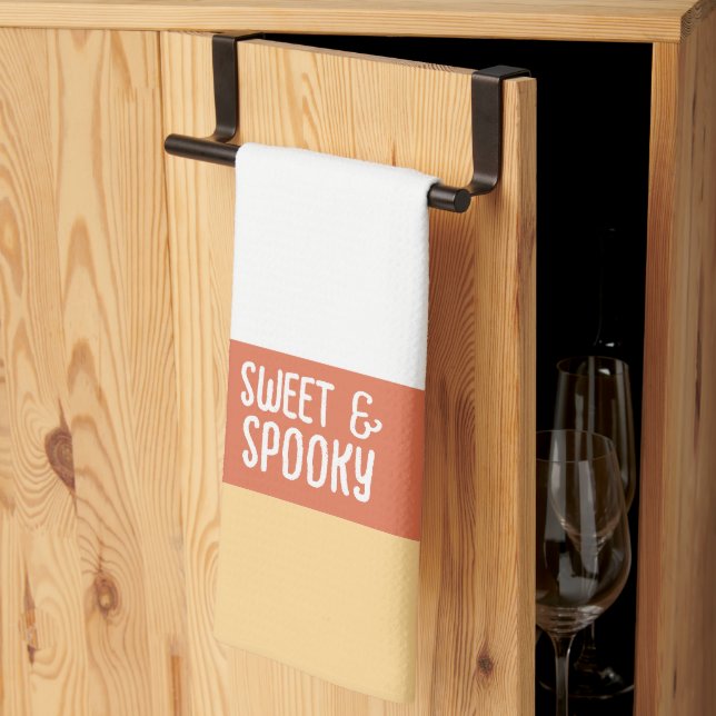 Sweet & Spooky Tea Towel (Thirds Fold)