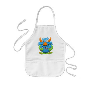 Sweet Spotted Monster Kids Apron