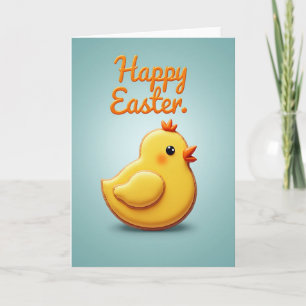 Sweet Spring Chick Greeting Card