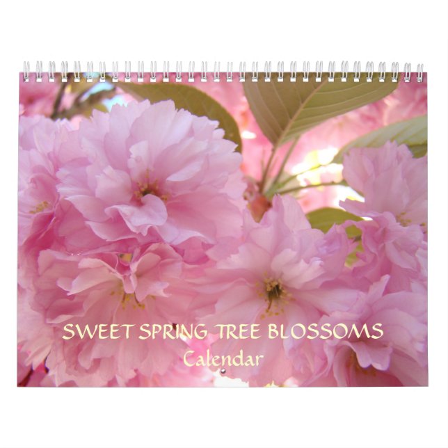 SWEET SPRING TREE BLOSSOMS Calendar Gifts (Cover)