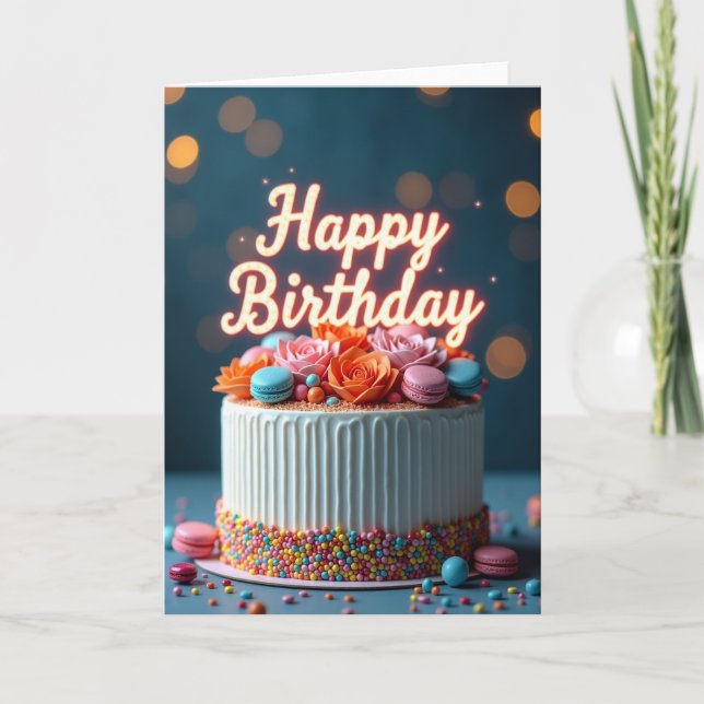Sweet Sprinkles Birthday Card (Front)