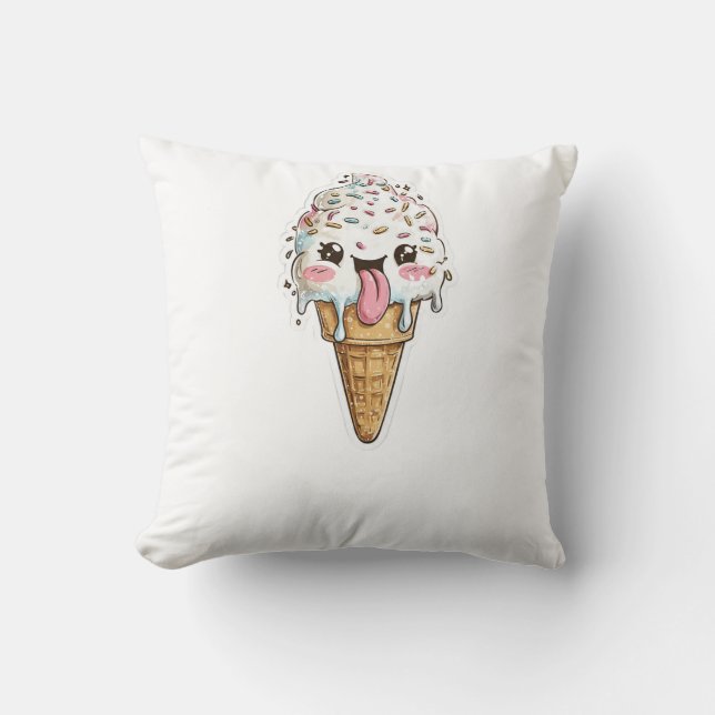 Sweet Sprinkles Graphic Youth Tee Cushion (Front)