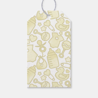 Sweet Sprinkles Ombre Yellow Gift Tags