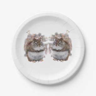 Sweet Squirrels  Paper Plates