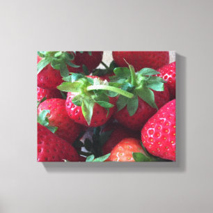 Sweet Strawberries Canvas Print