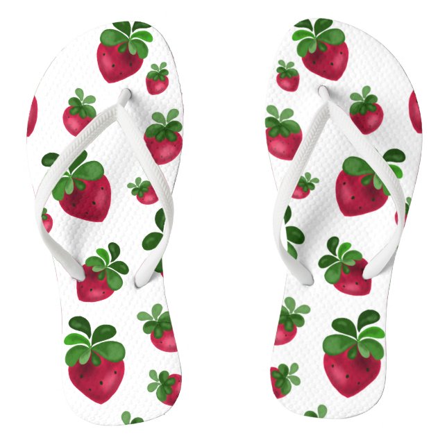 Sweet Strawberries Jandals (Footbed)