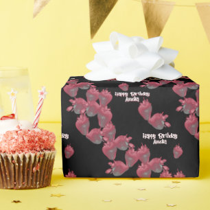 Sweet Strawberries Personalised  Wrapping Paper