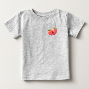 Sweet Strawberry Duo Baby T-Shirt
