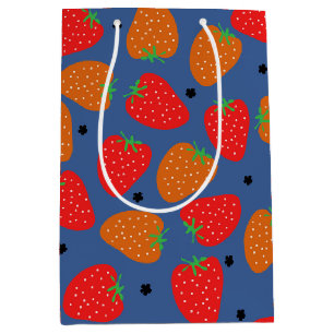Sweet Strawberry Medium Gift Bag