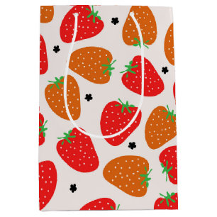 Sweet Strawberry Medium Gift Bag