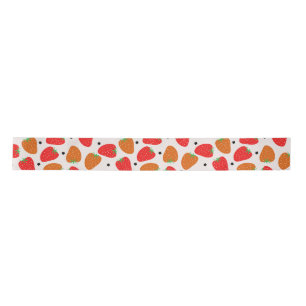 Sweet Strawberry Satin Ribbon
