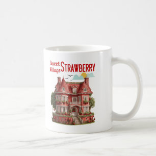 Sweet Strawberry Village Coffee Mug