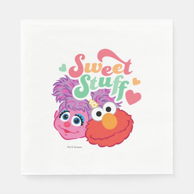 Sweet Stuff Character Napkin (Front)